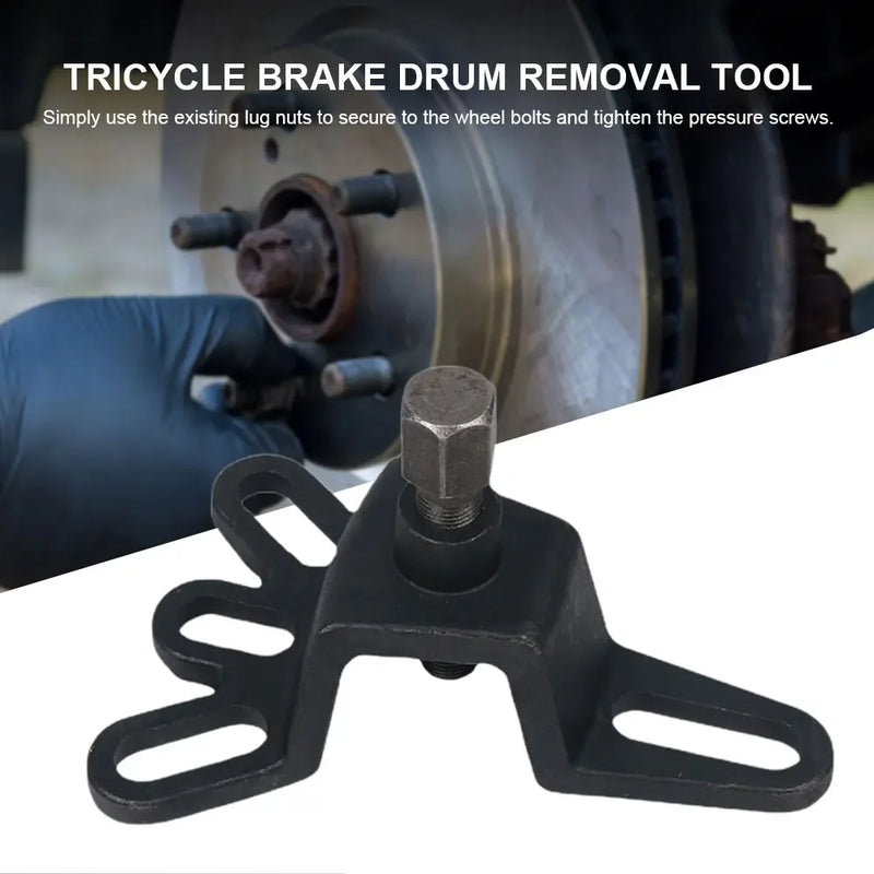 Universal Brake Drum Puller Tool 4 Hole Wheel Hub Puller Repair Tool Handheld for Motorcylce Accessories for Tricycle Motorbike by GiFiFY