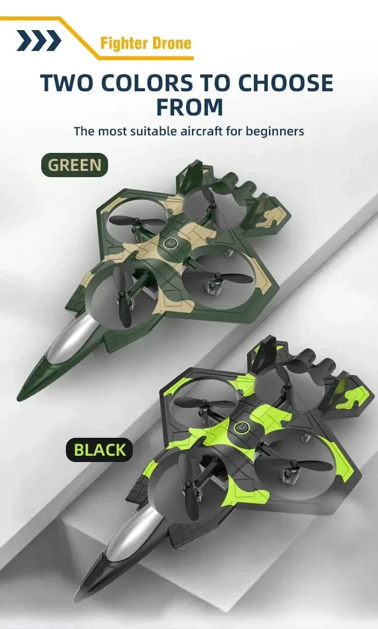 K500MAX Drone Fighter Jet 4k HD Professional Drone Camera WIFI Fpv Aircraft Quadcopte Aerial Photography Drone Birthday Toys Jet Fighter Toy by DSERS