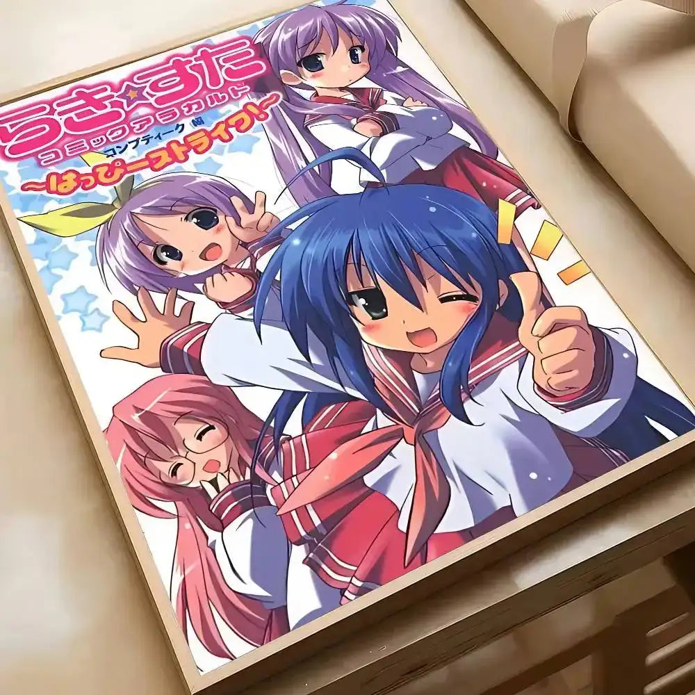 Anime Lucky Star Kawaii Home Decor Pooster by DSERS