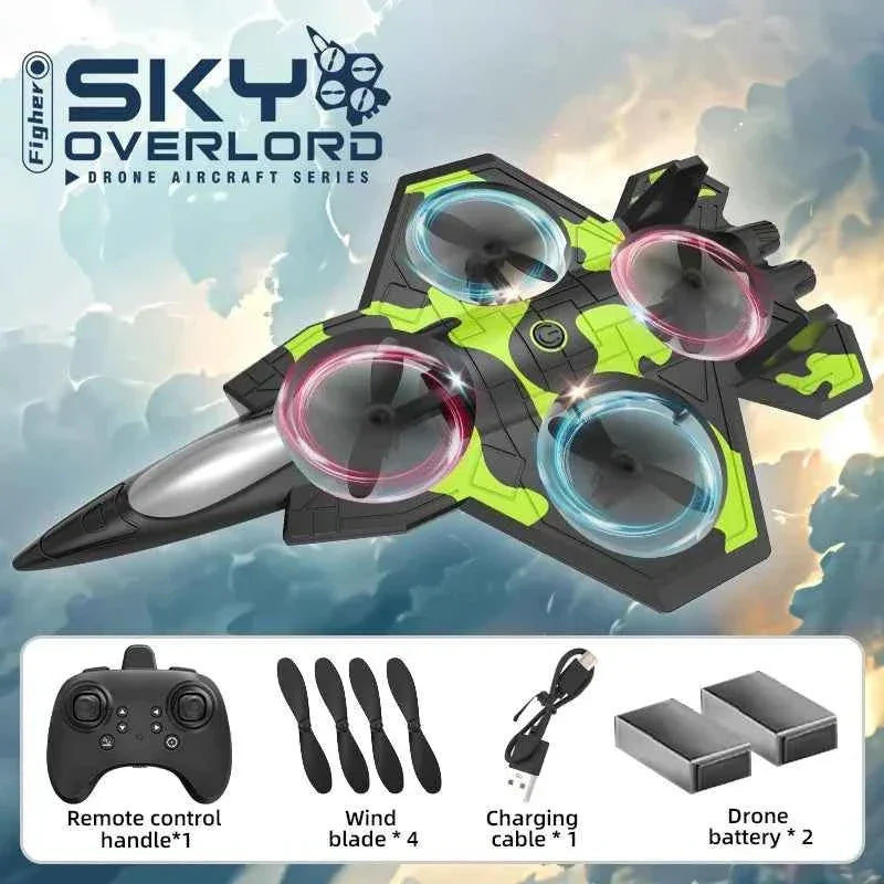K500MAX Drone Fighter Jet 4k HD Professional Drone Camera WIFI Fpv Aircraft Quadcopte Aerial Photography Drone Birthday Toys Jet Fighter Toy by DSERS