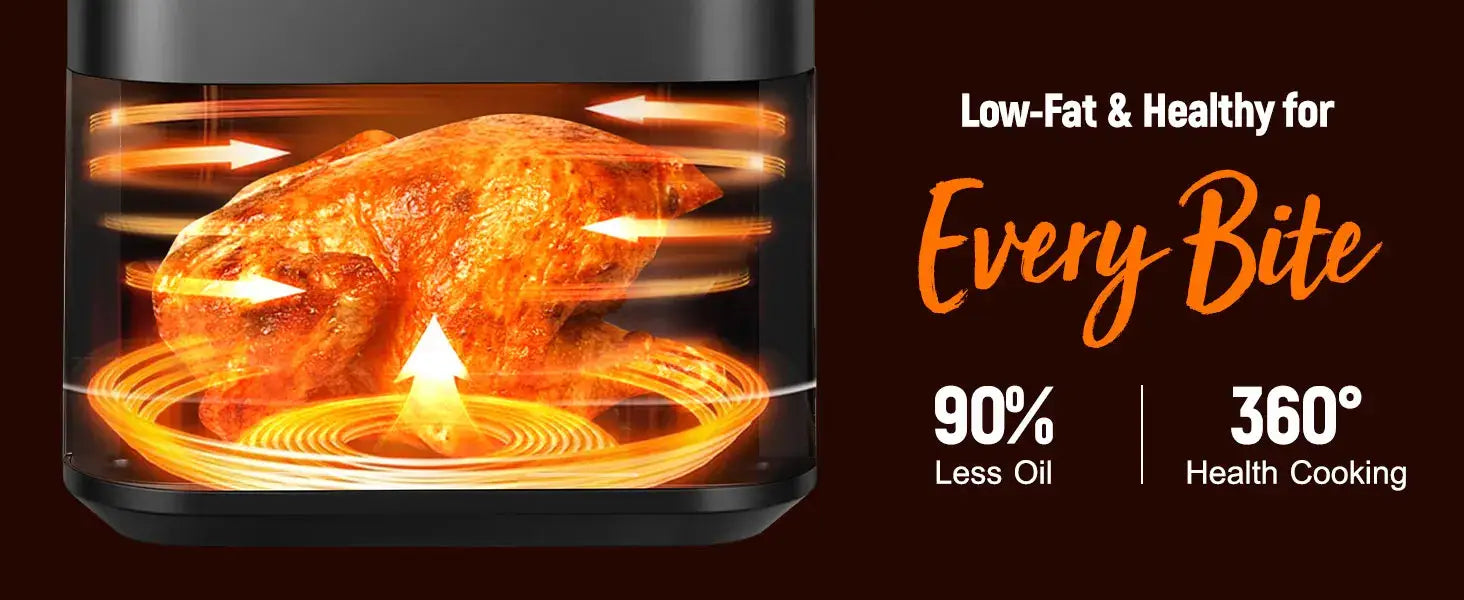 Air Fryer 3 Qt Small Airfryer Digital Space Saving Compact Bake Reheat Roasts for Quick Easy Meals Mini Compact & Quiet