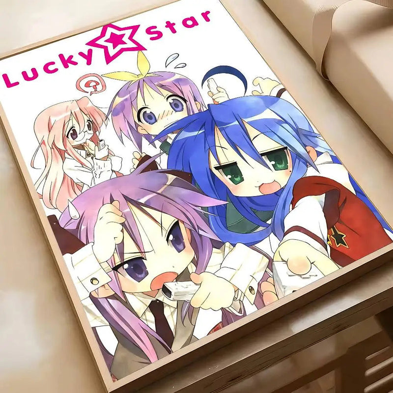 Anime Lucky Star Kawaii Home Decor Pooster by DSERS
