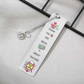 Color Cartoon Metal Bookmark Pendant Retro Book Clip Markers Student Gift Stationery Teacher Application Reward Gifts by DSERS
