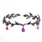 Luxury Crystal Crown Bridal Hair Accessories Wedding Rhinestone Waterdrop Leaf Tiara Crown Headband Frontlet Brides Hair Jewelry GiFTiFY