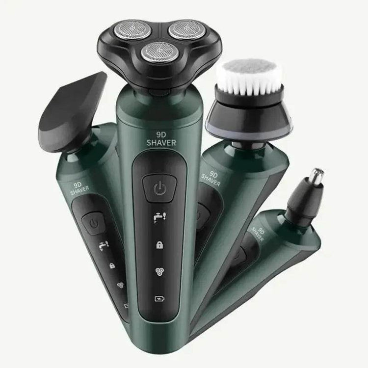 Electric Shavers for Men Waterproof Electric Trimmer Razor Wet Dry Use Rechargeable Battery - GiFTiFY