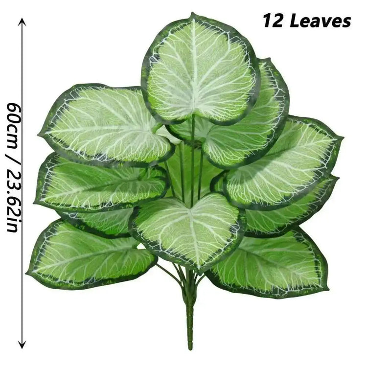 Green Leaf Artificial Plants For Indoor Outdoor by DSERS