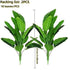 2pcs Large Realistic Artificial Bird of Paradise Plants UV Resistant No Fade Fake Banana Leaf Palm Tree for All Season Decor