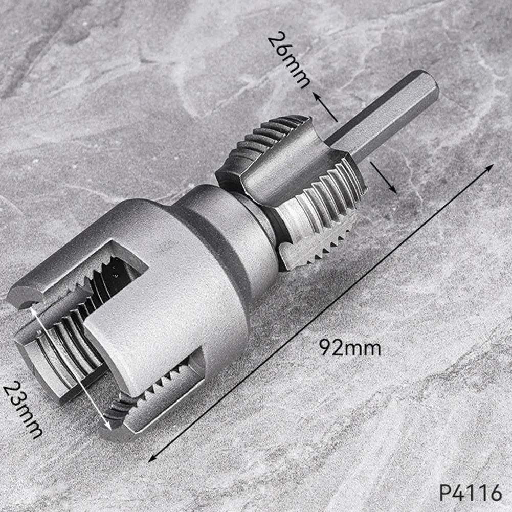 20/25mm water pipe thread opener for PPR/PVC, internal and external threads, integrated design for drill use