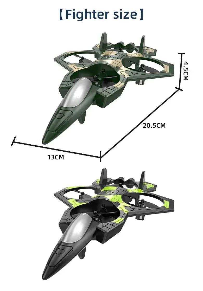 K500MAX Drone Fighter Jet 4k HD Professional Drone Camera WIFI Fpv Aircraft Quadcopte Aerial Photography Drone Birthday Toys Jet Fighter Toy by DSERS