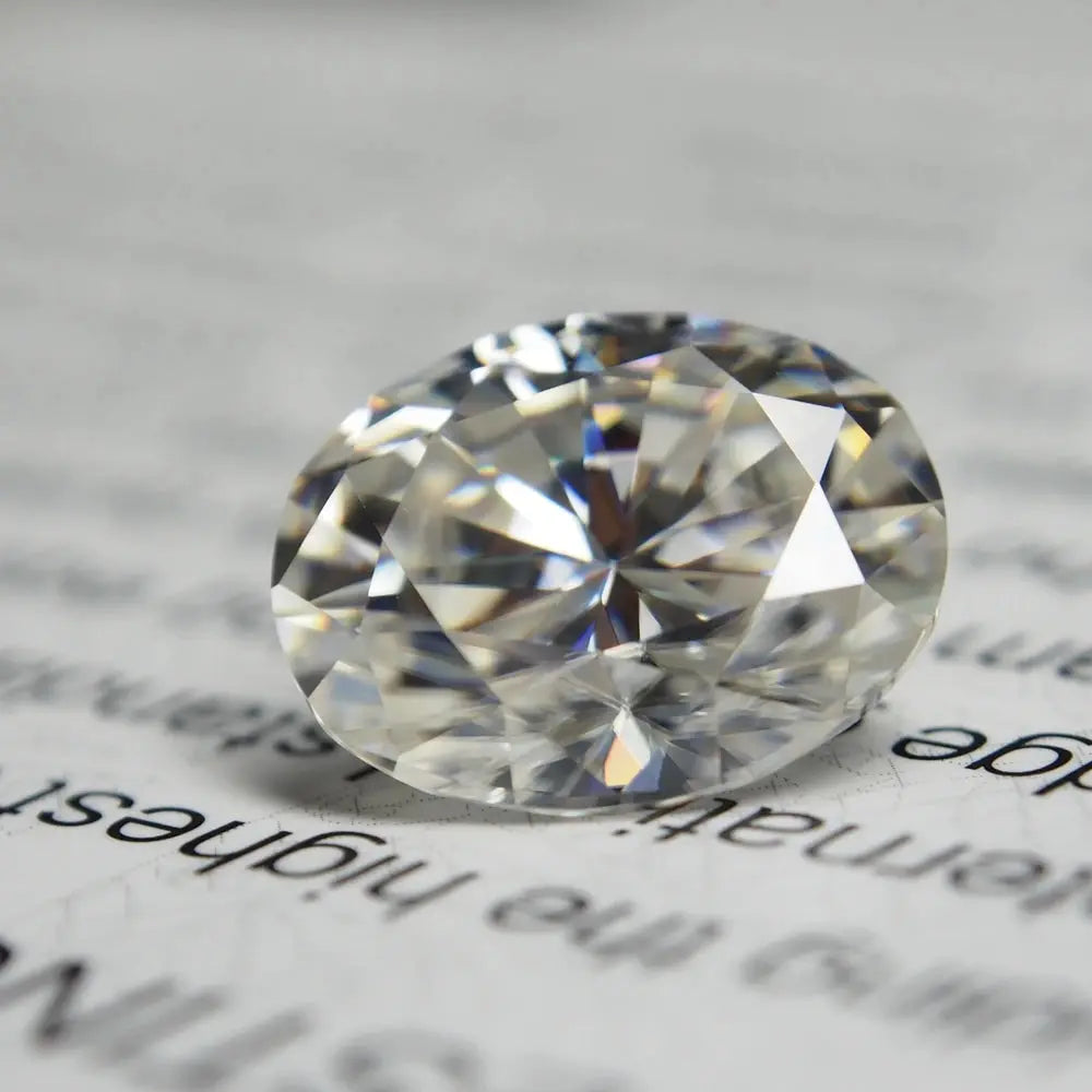 0.3-10ct Rare Oval Cut Moissanite Loose Stone Moissanite Diamond by DSERS