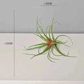 Artificial Green Plant Air Grass Succulent Miniature Potted Garden for Outdoor Desktop Living Room Home Decor