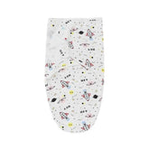 Newborn Baby Wrap Anti-Startle 2Pcs/Set Baby Swaddle Sleeping Cocoon Design 100%Cotton Baby Adjustable Blanket 0-6 Months - GiFTiFY