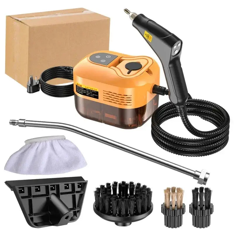2500W Handheld Steam Cleaner High Temperature Steam Cleaning Machine Portable Car Carpet Cleaner Auto Pressure Washer