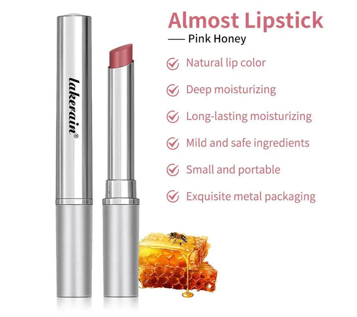 Black Honey Lipstick Long Lasting Moisturizing Natural Lip Plumper Makeup Lip Plumping Gloss Cosmetics Exfoliating for Lip - GiFTiFY