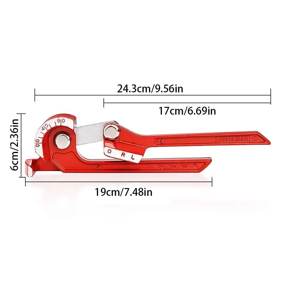 Pipe Curving Manual Pipe Bender Heavy Duty Tube Copper Pipe Bender British Adjustable Pipe Bending Tool Tube Bending Machine GiFTiFY