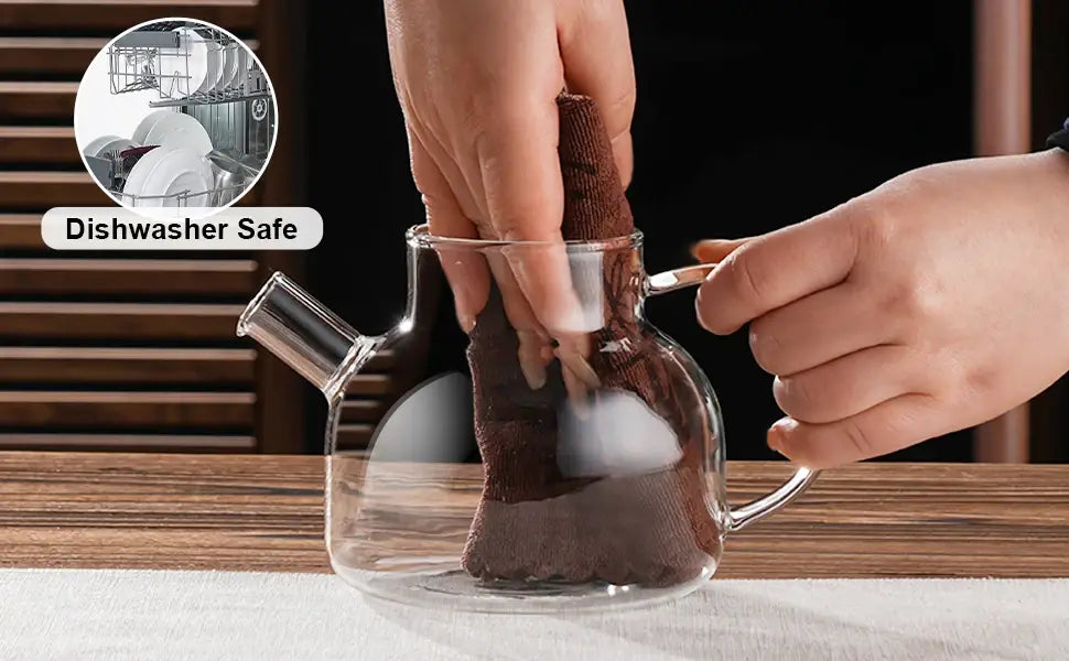 Glass Teapot Camping Water Bottle