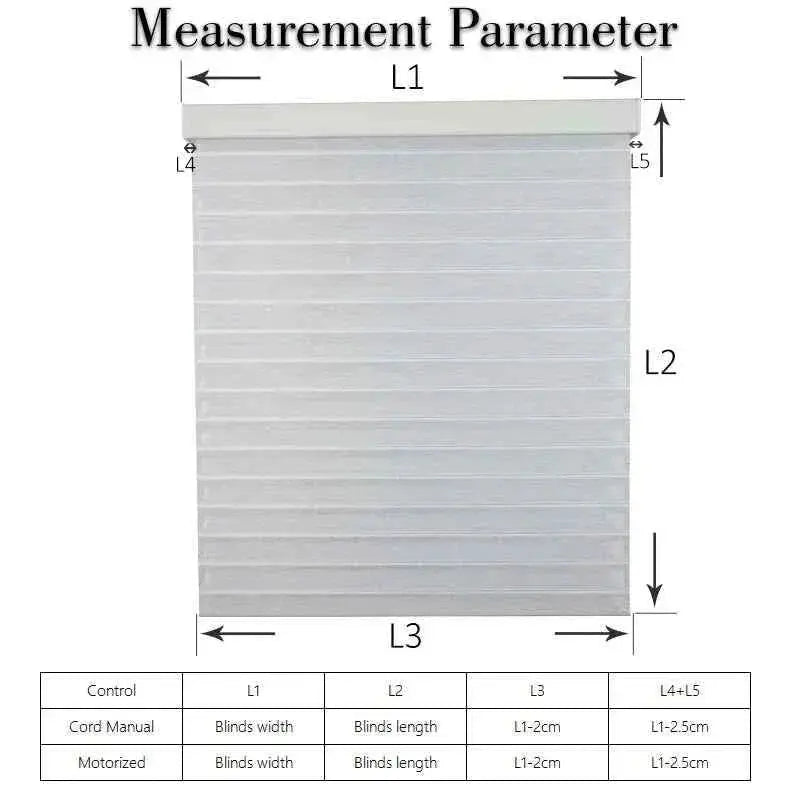 SmartMatters Electric Shangrila Blinds Smart Zigbee Blackout Zebra Shades for Windows and Doors Wifi Tuya Alexa Google Assistant - GiFTiFY