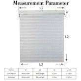 SmartMatters Electric Shangrila Blinds Smart Zigbee Blackout Zebra Shades for Windows and Doors Wifi Tuya Alexa Google Assistant - GiFTiFY