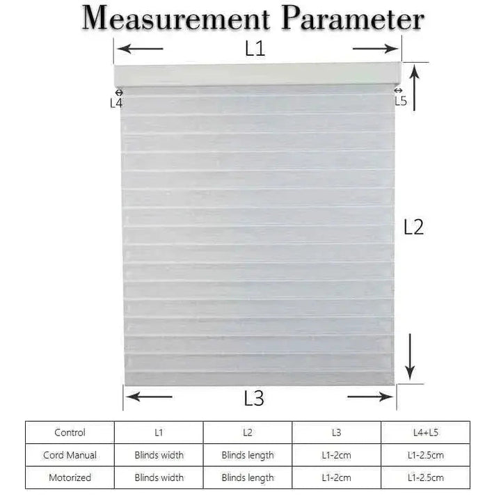 SmartMatters Electric Shangrila Blinds Smart Zigbee Blackout Zebra Shades for Windows and Doors Wifi Tuya Alexa Google Assistant - GiFTiFY