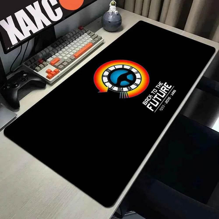 Back To The Future Large Mouse Pad 90x40cm Computer Mousepad Big Keyboard Mat Car Table Carpet Big Desk Mats Rubber Rugs - GiFTiFY