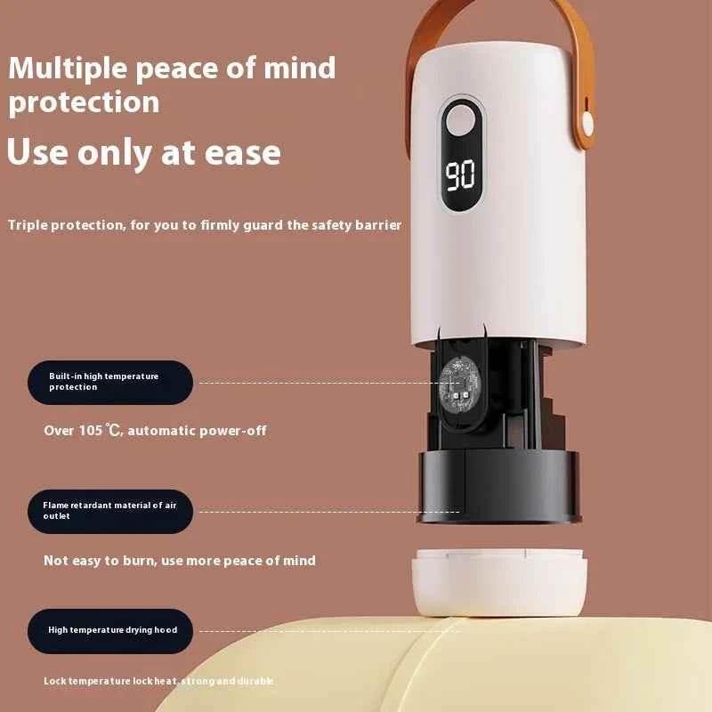 Portable Clothes Dryer Compact Electric Drying Machine for Home Foldable Clothes Dryer Convenient clothing drying in dormitories Portable Clothes Dryer by DSERS