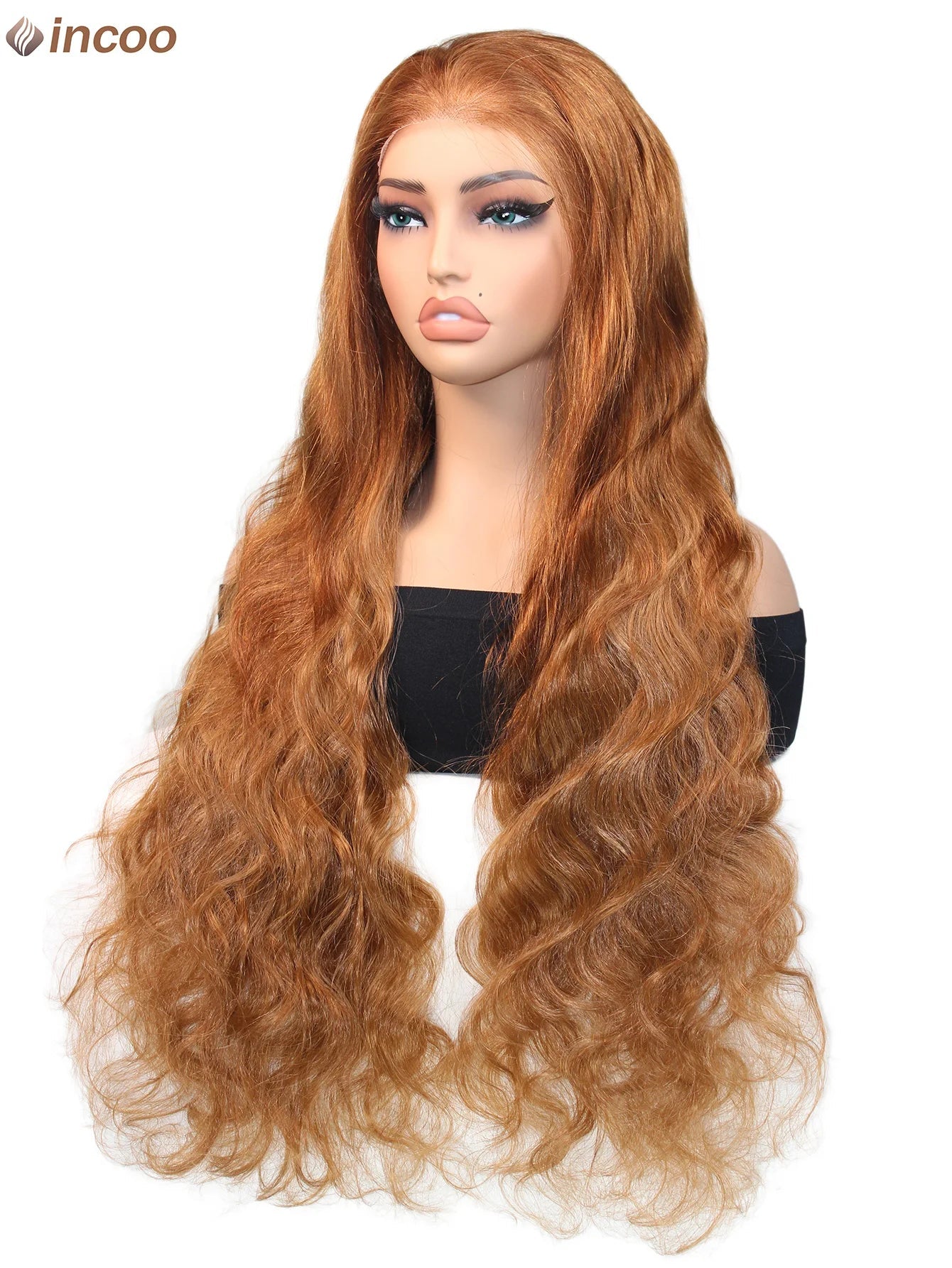 Colored Ginger Blonde 9X6 Glueless Lace Front Human Hair Wig Ready To Go&Wear Glueless Body Wave Lace Wig Burgundy Straight Wigs GiFTiFY