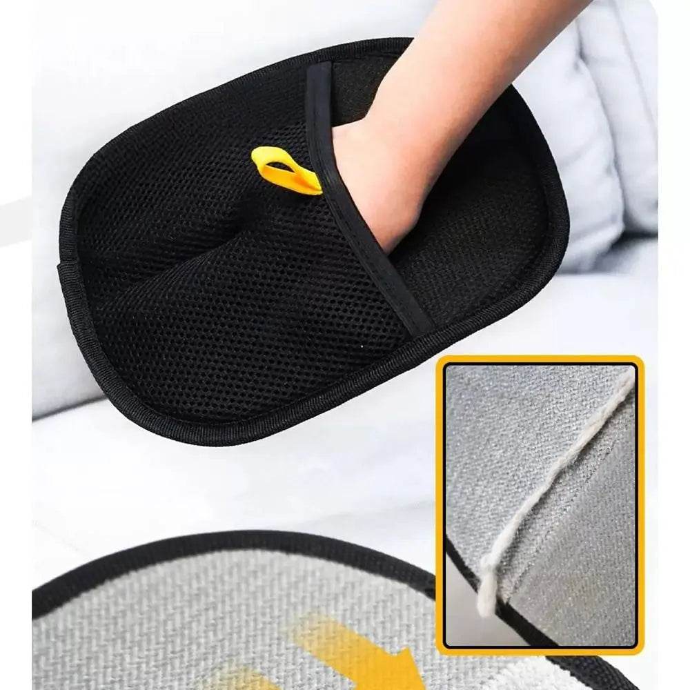 Pet Static Hair Removal Gloves Washable Reusable Static Dust Brush Multifunctional Mesh Cloth Pet Grooming Gloves Home Pet Static Hair Removal Gloves by DSERS