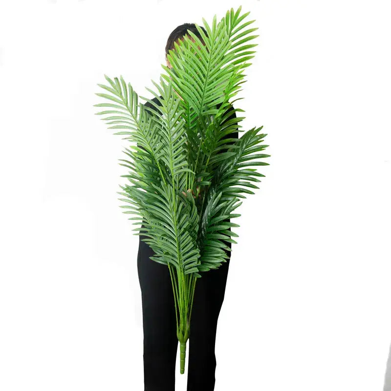 Artificial Areca Palm Tree in White Pot Large Fake Palm Tree Tropical Plant Palm Tree Artificial in White Pot