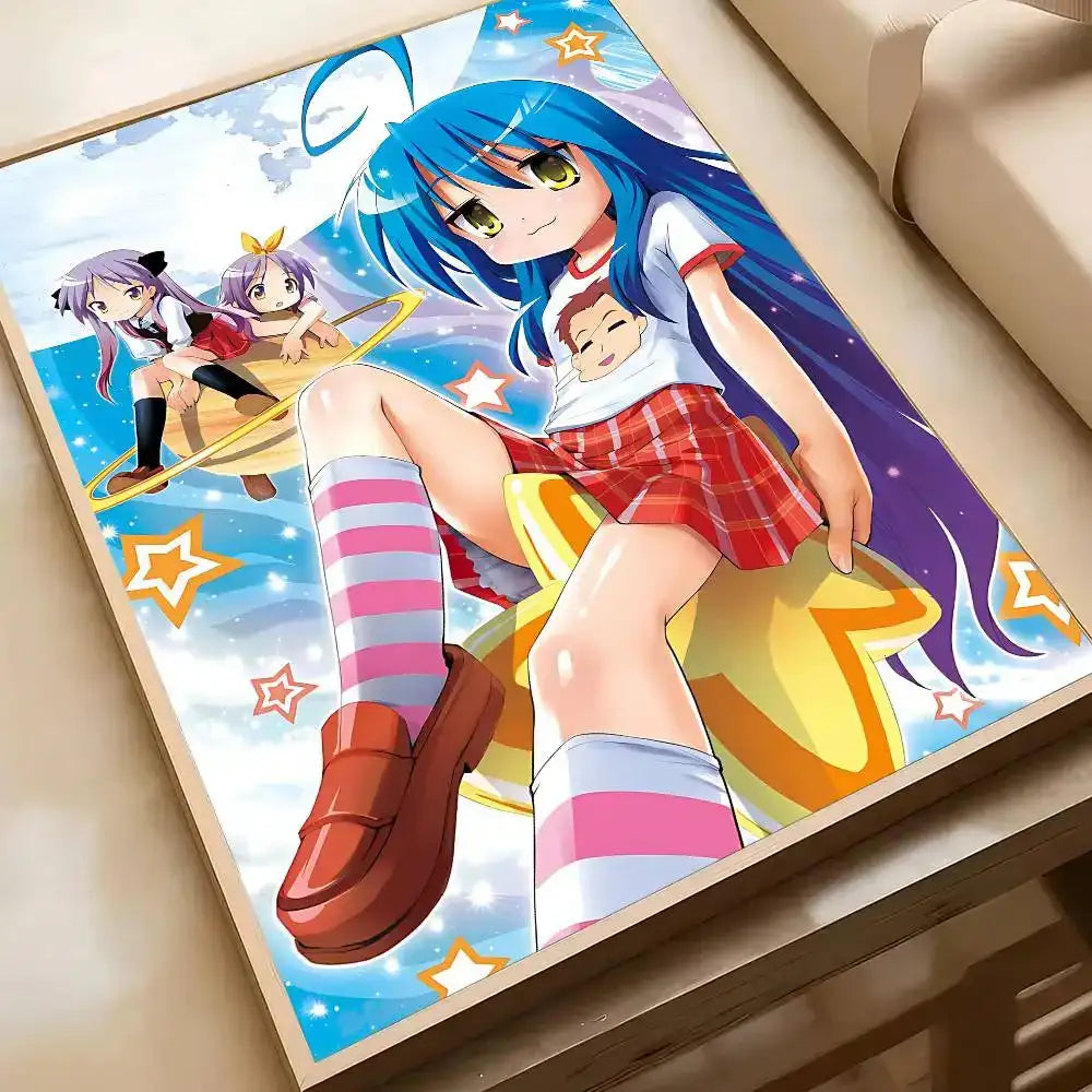 Anime Lucky Star Kawaii Home Decor Pooster by DSERS