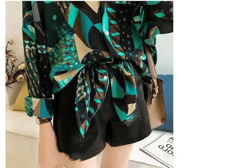 Chic Loose Chiffon Shirt for Women
