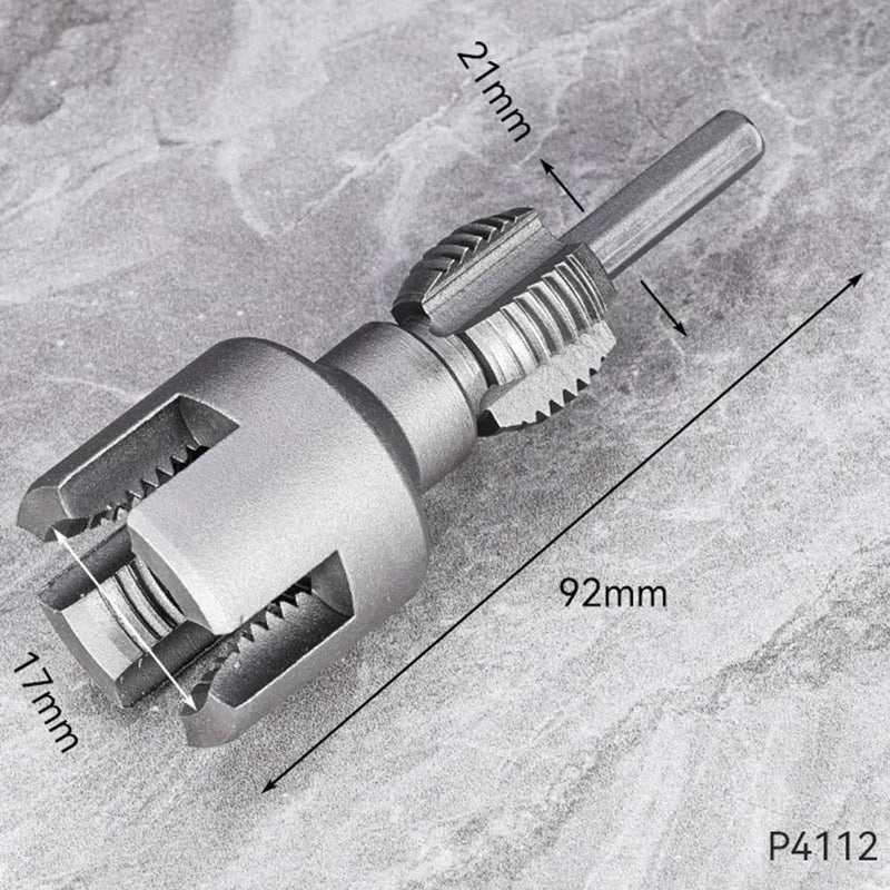 20/25mm water pipe thread opener for PPR/PVC with integrated design; cuts internal and external threads.
