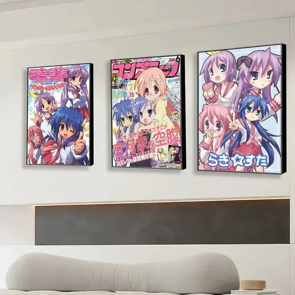 Anime Lucky Star Kawaii Home Decor Pooster by DSERS