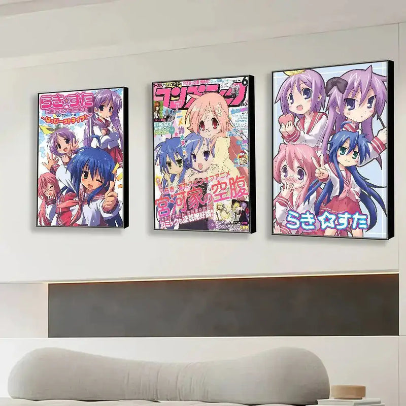 Anime Lucky Star Kawaii Home Decor Pooster by DSERS
