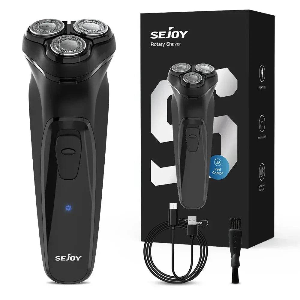 Sejoy Electric Razor for Men Rechargeable Electric Razor Shaving Machines Mens Electric Shavers, - GiFTiFY