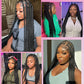 Tribal Synthetic Cornrow Braided Wigs Full Lace Wig 36Inches Knotless Jumbo Knotless Box Braids Wig Square Part For Black Women GiFTiFY