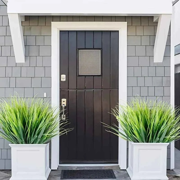 1pc Artificial Plant Plastic Persian Fern Flowers Home garden Wedding outdoors Party Balcony Decor Arrangement Festival Diy gift