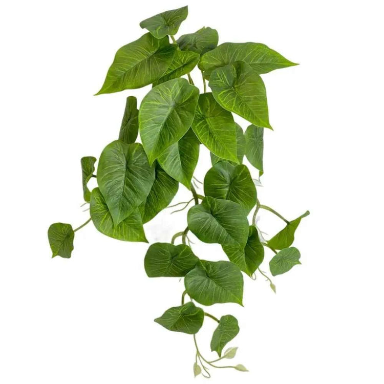 Green Plant Artificial Green Plant Leaves Plastic Realistic