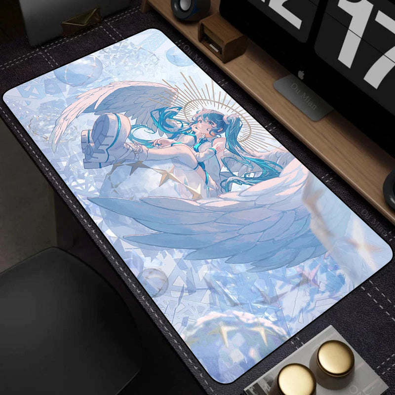 Popular virtual diva H-Hatsune Cute Miku Mouse Pad Mouse pads by DSERS