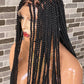 Senegalese Twists Synthetic Braided Wigs Long 40Inch Full Lace Wigs With Baby Hair Knotless Box Braiding Wigs For Black Women GiFTiFY