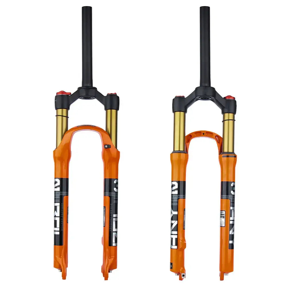 Bolany MTB Bicycle Fork Magnesium Alloy Air Suspension 26 27.5 29 Inch 32 HL RL100mm Bike Fork Lockout For Cycling