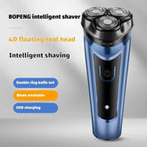 Shaver for Men USB Electric Shaver Powerful Beard Shaving Machine Electric Razor Rechargeable Waterproof - GiFTiFY