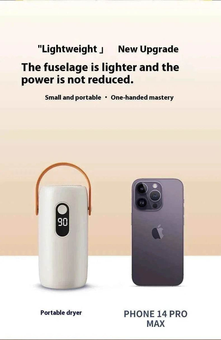 Portable Clothes Dryer Compact Electric Drying Machine for Home Foldable Clothes Dryer Convenient clothing drying in dormitories - GiFTiFY