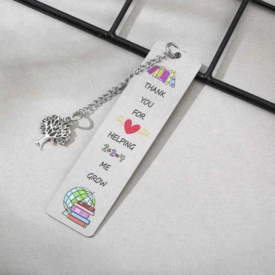 Color Cartoon Metal Bookmark Pendant Retro Book Clip Markers Student Gift Stationery Teacher Application Reward Gifts
