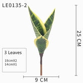 Artificial Succulents Plants House Decoration Accessori Tropical Fake Long Leaf Bonsai Hotel Party Home Decor Photo Props - GiFTiFY