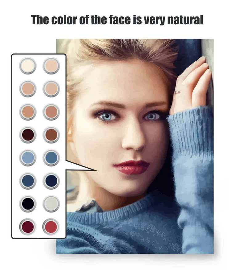 HUACAN Custom Photo Paint By Numbers Pets Child Diy Kit Picture For Living Room Home Decoration - GiFTiFY