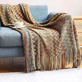 Boho Bed Plaid Blanket Geometry Aztec Baja Blankets Ethnic Sofa Cover Slipcover Decor Throw Wall Hanging Tapestry Rug Cobertor - GiFTiFY