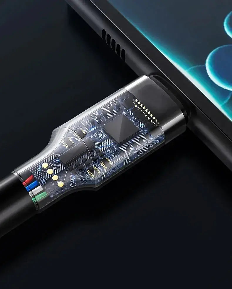 Braided Type C Cable Samsung S24 S23 120W Super Charging
