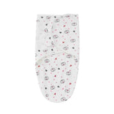 Newborn Baby Wrap Anti-Startle 2Pcs/Set Baby Swaddle Sleeping Cocoon Design 100%Cotton Baby Adjustable Blanket 0-6 Months - GiFTiFY