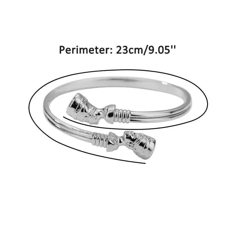 Nefertiti Adjustable Couple Bangles - HipHop Style - GiFTiFY