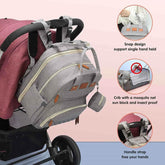 3 In 1 Diaper Bag Backpack Foldable Baby Bed Waterproof Travel Bag with USB Charge Diaper Bag Backpack with Changing Bed 3 types - GiFTiFY
